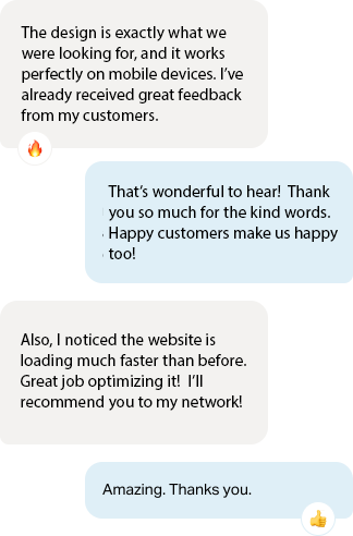 chat with client